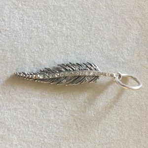 Waxing Poetic Light As A Feather Pendant